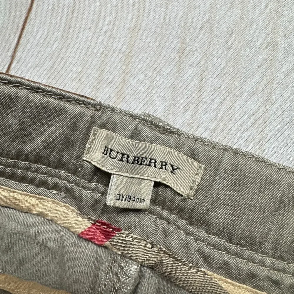 Burberry khaki pants